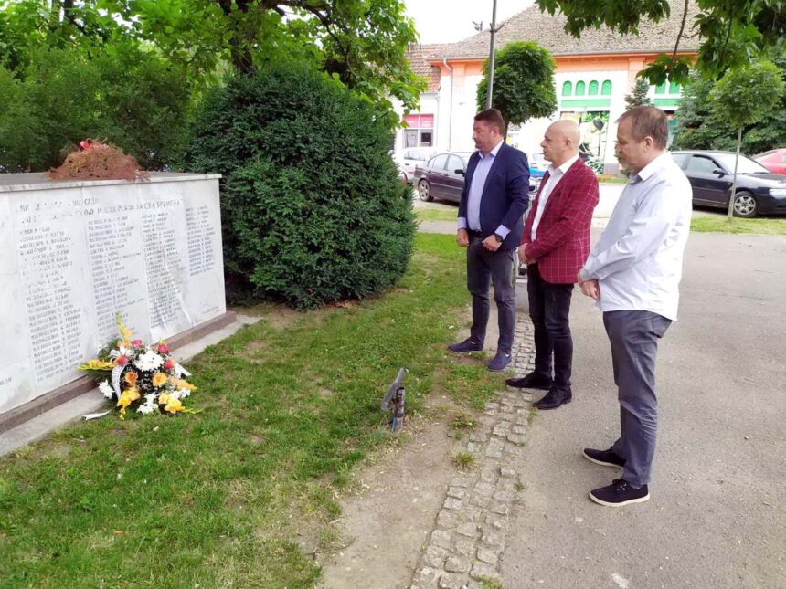 Rađenović odao počast stradalim rodoljubima u Drugom svetskom ratu