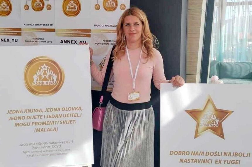 slavica_beronja_1 Slavica Beronja među najboljim nastavnicima bivše Jugoslavije