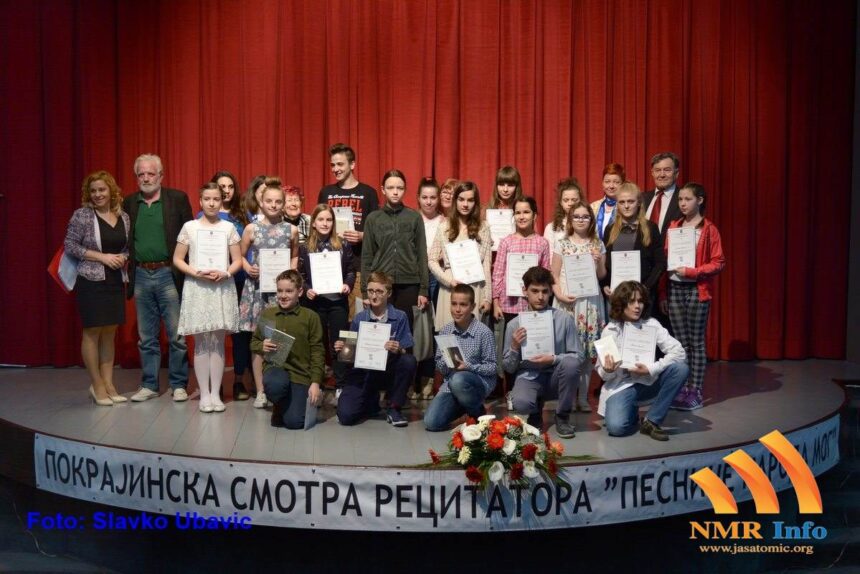 Završena 49. Pokrajinska smotra recitatora – izabrani najbolji za Valjevo