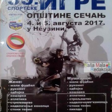 55. Sportske igre opštine Sečanj