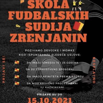 Besplatna škola za fudbalske sudije u Zrenjaninu