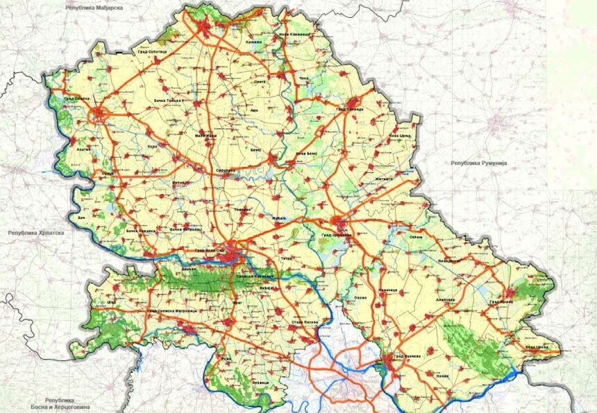 RANI JAVNI UVID U MATERIJAL ZA IZRADU REGIONALNOG PROSTORNOG PLANA AUTONOMNE POKRAJINE VOJVODINE