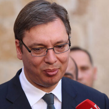 Karasi sa Vučićem u Mostaru