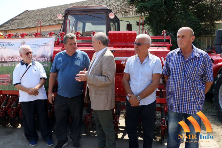 Ministar Milan Krkobabić posetio ZZ „Modoš“ u selu Jaša Tomić