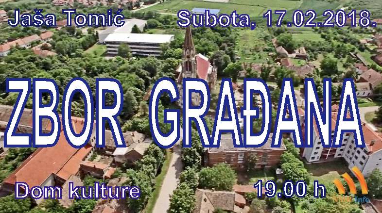 zbor-gradjana Zbor građana u Jaši Tomiću