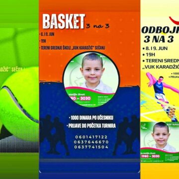 Humanitarni sportski turniri za Matijin život u Sečnju